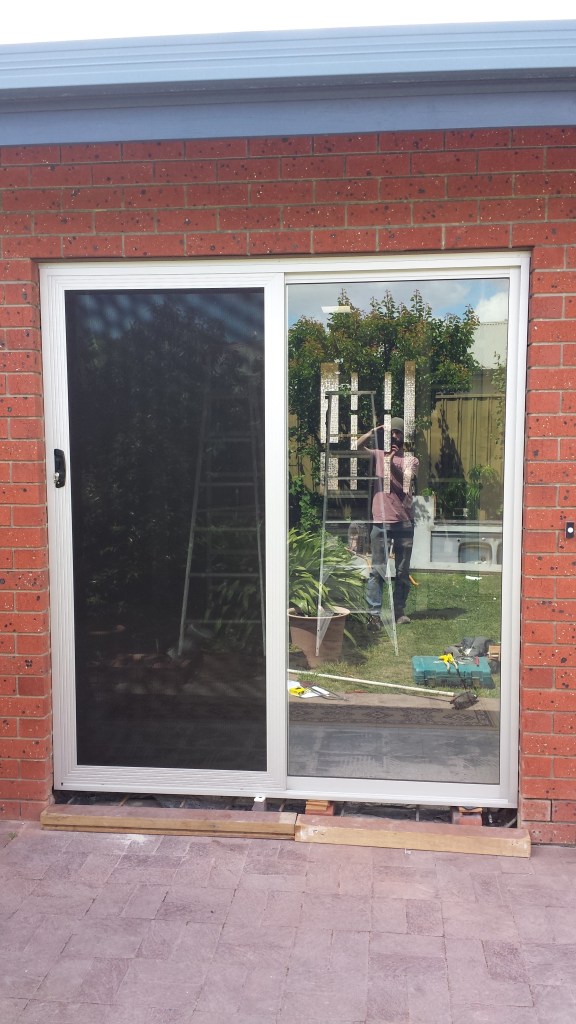 CLEARSHIELD stainless steel sec. door.