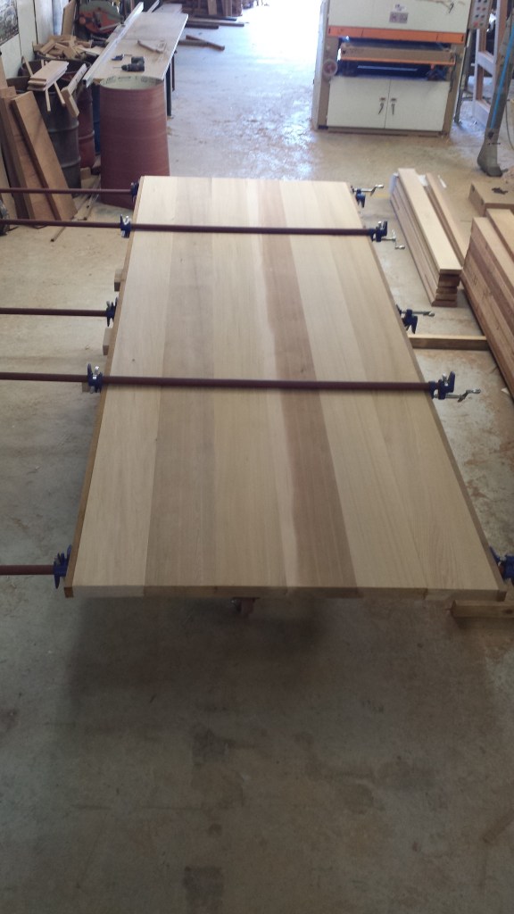 Making a 3m high x 1m wide flat panel door (Actually we are making 2 of them)