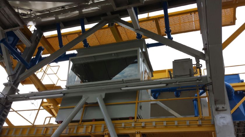 Our steel windows in the crane