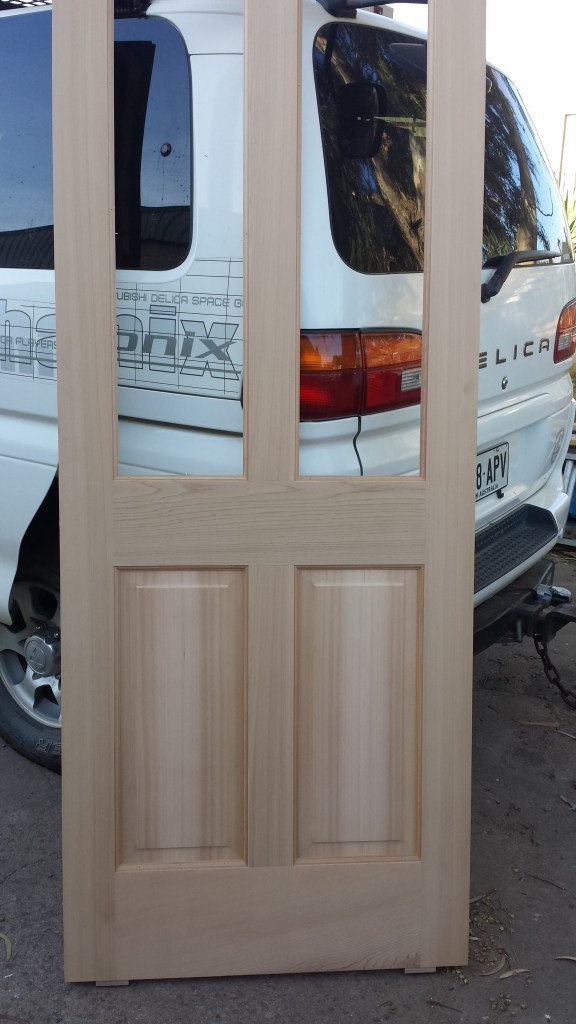 WRC door with fielded panels.