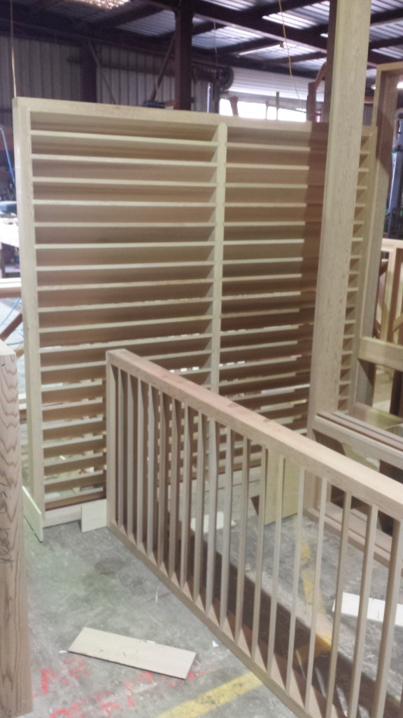 Fixed Timber Louvres