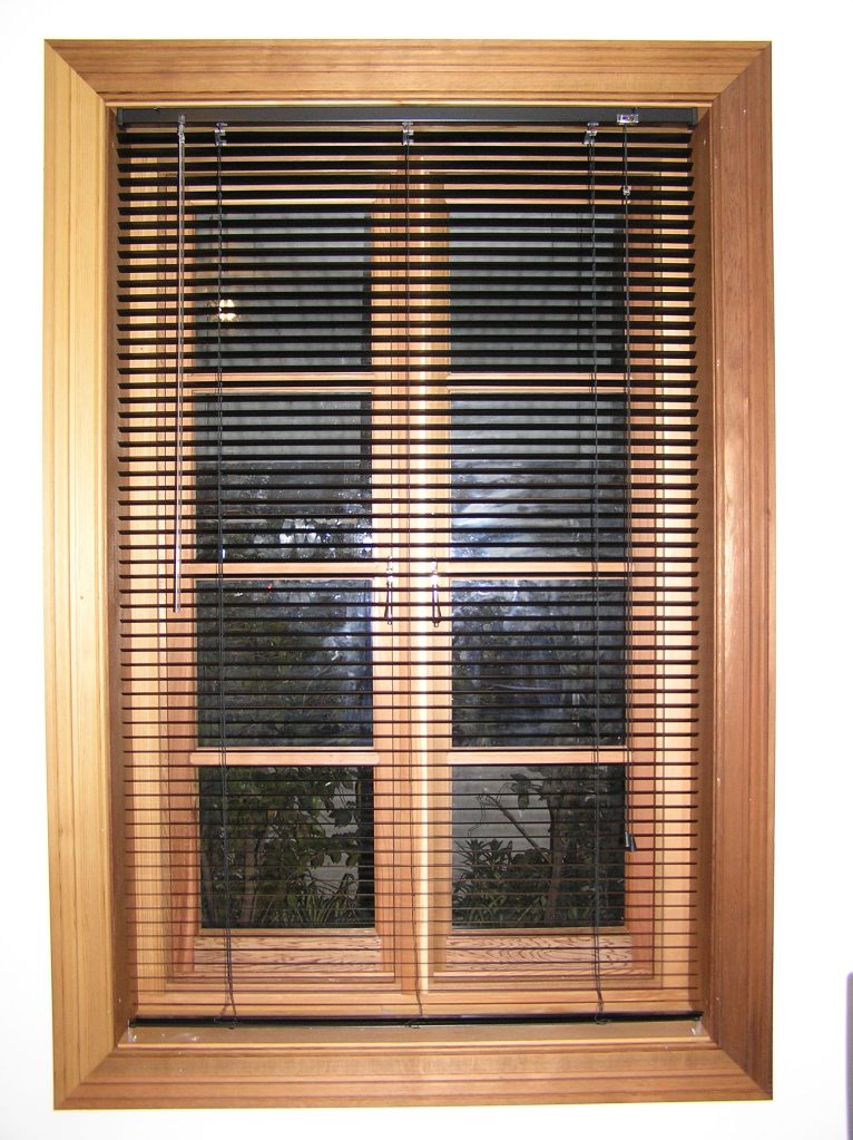 WRC casement window. inside view. 2 sashes.