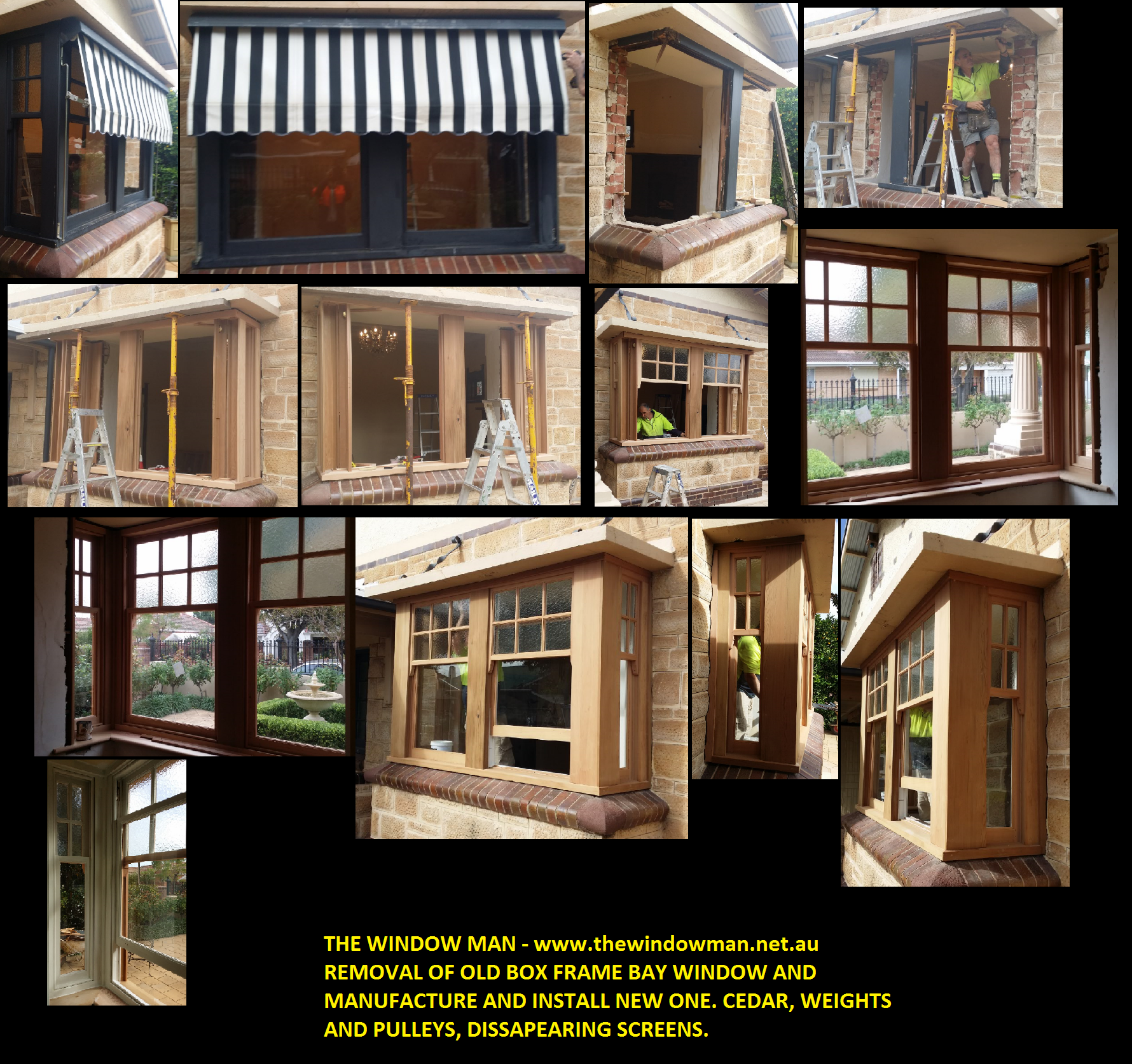 Box Frame Setting Window Square Box frame Bay Window – THE WINDOW MAN