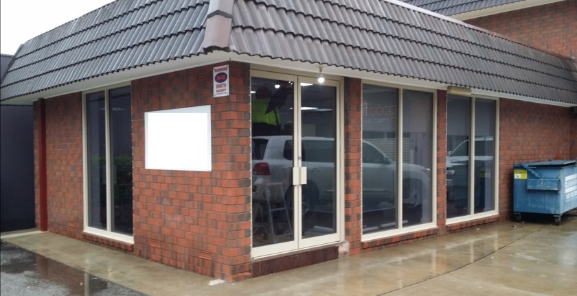 shopfront pivot doorws