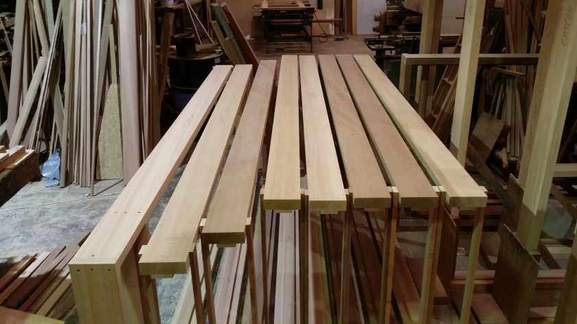 Cedar Doorframes, no sills.