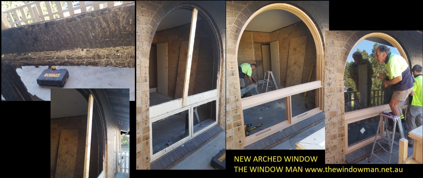 Arch Window Insert Installing the arched windows – THE WINDOW MAN